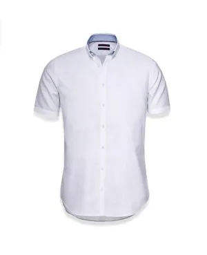 White BTD S/S Shirt Tape Seam
