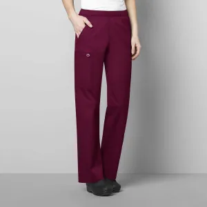 WonderWORK 501 Pull-On Cargo Scrub Pants Wine