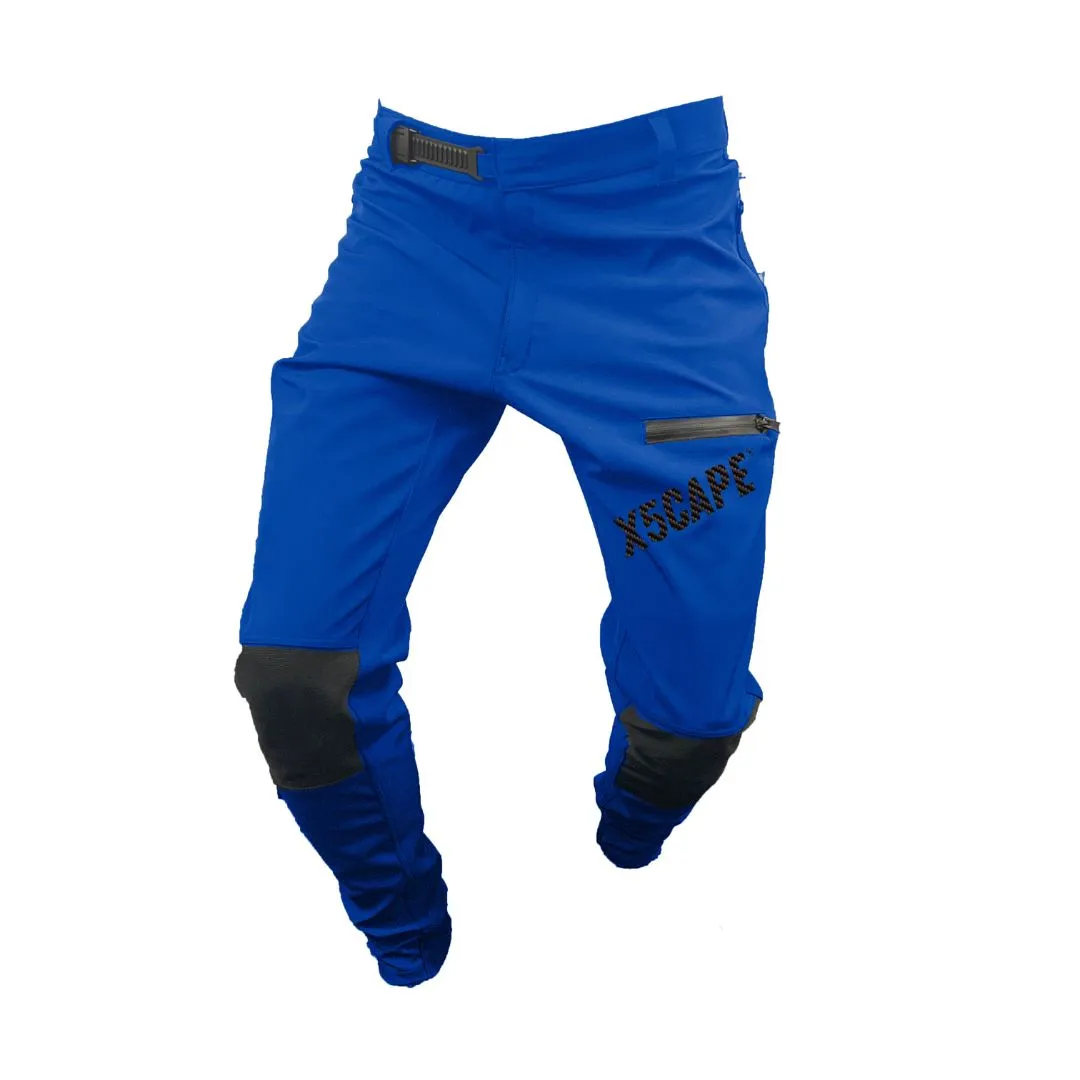 X5CAPE Rebellion Royal Blue Carbon Fibre Mountain Bike Race Kit
