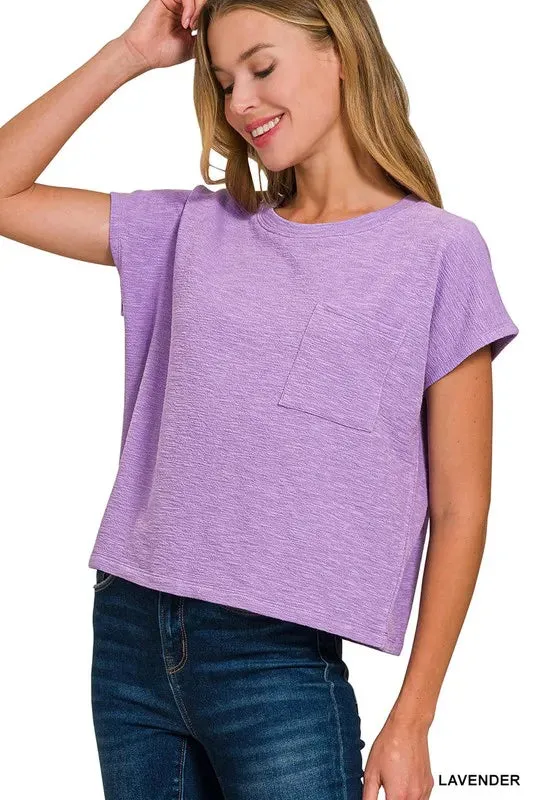 Zenana Round Neck Short Sleeve T-Shirt
